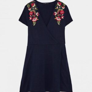 Grace Long Strip Sleeve Dress