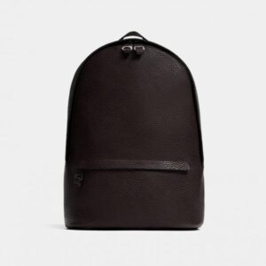 Embossed Backpack in Brown