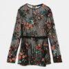 Boat Neck Top in Print B