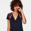 Grace Long Strip Sleeve Dress