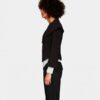 Flower Embroidery w/ Chest Pocket Shirt